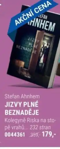 Knižní klub Stefan Ahnhem Jizvy plné beznaděje nabídka