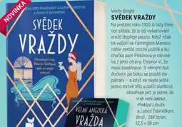 Knižní klub Verity Bright Svědek vraždy nabídka