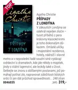 Knižní klub Agatha Christie Případy z londýna nabídka