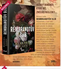Knižní klub Barbara Leahy Rembrandtův slib nabídka