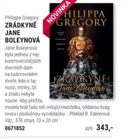 Knižní klub Philippa Gregory Zrádkyně Jane boleynová nabídka