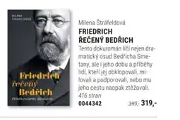 Knižní klub Milena Štráfeldová Friedrich řečený bedřich nabídka