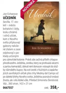 Knižní klub Jon Echanove Učedník nabídka
