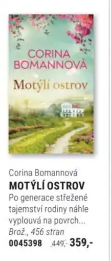 Knižní klub Corina Bomannová Motýlí ostrov nabídka