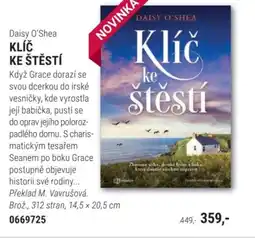 Knižní klub Daisy O'Shea Klíč ke štěstí nabídka