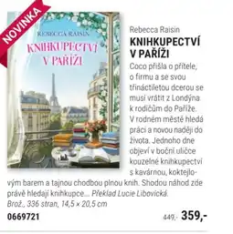 Knižní klub Rebecca Raisin Knihkupectví v paříži nabídka