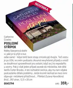 Knižní klub Catherine Cowles Poslední střípek nabídka