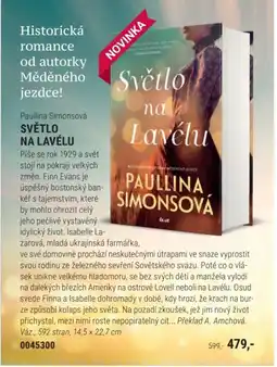 Knižní klub Paullina Simonsová Světlo na lavélu nabídka