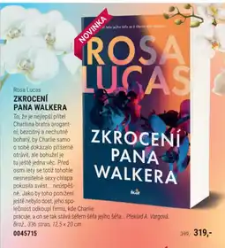 Knižní klub Rosa Lucas Zkrocení pana walkera nabídka