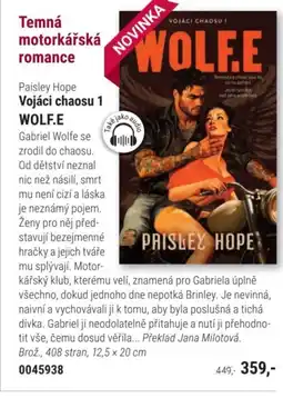 Knižní klub Paisley Hope Vojáci chaosu 1 WOLF.E nabídka