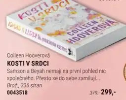 Knižní klub Colleen Hooverová Kosti v srdci nabídka