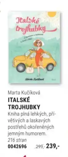 Knižní klub Marta Kučíková Italské trojhubky nabídka