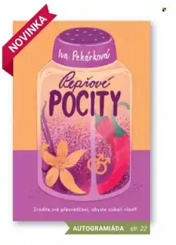 Knižní klub Iva Pekárková Pepřové pocity nabídka