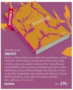 Knižní klub Klára Mikulecká Zmatky nabídka