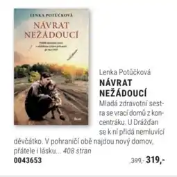Knižní klub Lenka Potůčková Návrat nežádoucí nabídka