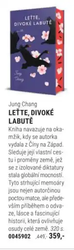 Knižní klub Jung Chang Lette, divoké labutě nabídka