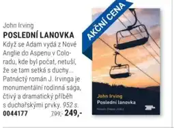 Knižní klub John Irving Poslední lanovka nabídka