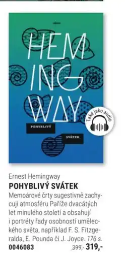 Knižní klub Ernest Hemingway Pohyblivý svátek nabídka
