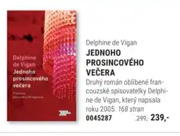 Knižní klub Delphine de Vigan Jednoho prosincového večera nabídka