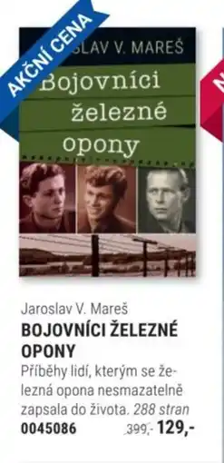 Knižní klub Jaroslav V. Mareš Bojovníci železné opony nabídka
