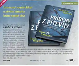 Knižní klub Pavel Toupalík, Kristýna Trpková Příběhy z pitevny nabídka