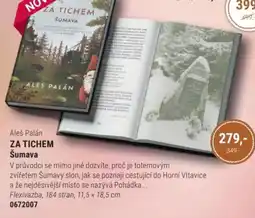 Knižní klub Aleš Palán ZA TICHEM Šumava nabídka
