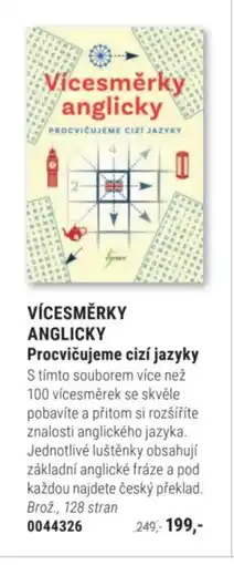 Knižní klub VÍCESMĚRKY ANGLICKY Procvičujeme cizí jazyky nabídka