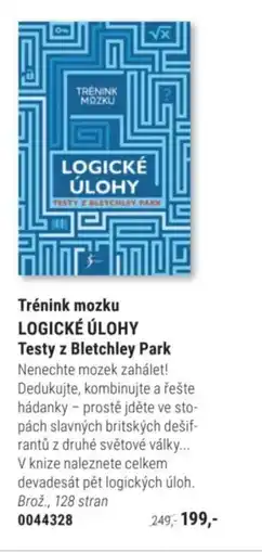 Knižní klub Trénink mozku LOGICKÉ ÚLOHY Testy z Bletchley Park nabídka