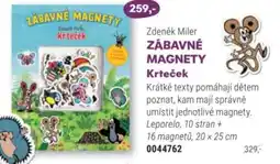 Knižní klub Zdeněk Miler Zábavné magnety Krteček nabídka
