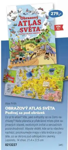 Knižní klub Alex Frith OBRAZOVÝ ATLAS SVĚTA Podívej se pod obrázek nabídka