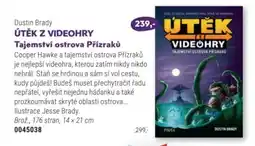 Knižní klub Dustin Brady Útěk z videohry Tajemství ostrova Přízraků nabídka