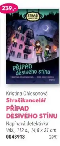 Knižní klub Kristina ohlssonová strašikancelář případ děsivého stínu nabídka