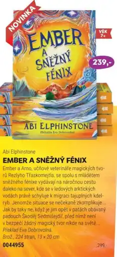 Knižní klub Abi Elphinstone Ember a sněžný fénix nabídka
