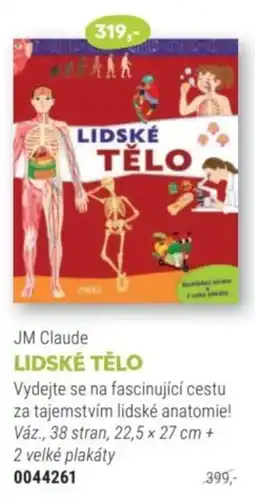 Knižní klub JM Claude LIDSKÉ TĚLO nabídka