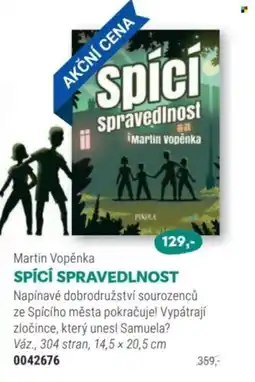 Knižní klub Martin Vopěnka SPÍCÍ SPRAVEDLNOST nabídka