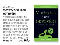 Knižní klub Allan Pease V OTÁZKÁCH JSOU ODPOVĚDI nabídka