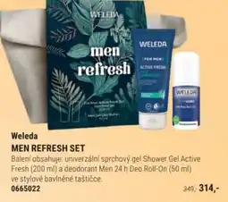 Knižní klub Weleda MEN REFRESH SET nabídka