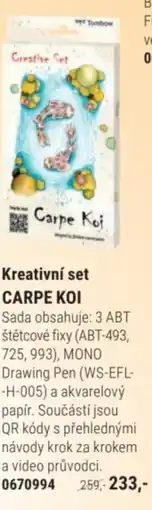 Knižní klub Kreativní set CARPE KOI nabídka