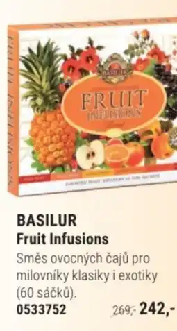 Knižní klub BASILUR Fruit Infusions nabídka