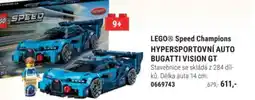 Knižní klub Lego® speed champions hypersportovní auto bugatti vision GT nabídka