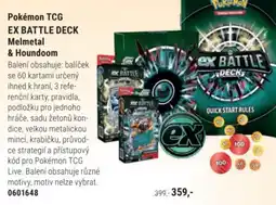 Knižní klub Pokémon TCG EX BATTLE DECK Melmetal & Houndoom nabídka