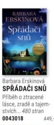 Knižní klub Barbara Erskinová SPŘÁDAČI SNŮ nabídka