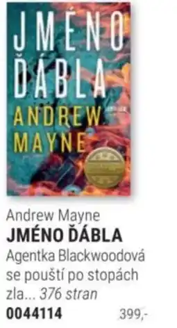 Knižní klub Andrew Mayne JMÉNO ĎÁBLA nabídka