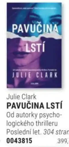 Knižní klub Julie Clark PAVUČINA LSTÍ nabídka
