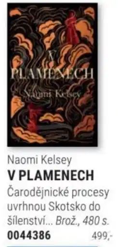 Knižní klub Naomi Kelsey V PLAMENECH nabídka