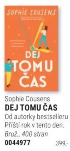 Knižní klub Sophie Cousens DEJ TOMU ČAS nabídka