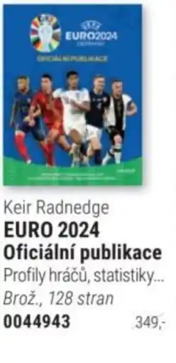 Knižní klub Keir Radnedge EURO 2024 Oficiální publikace nabídka