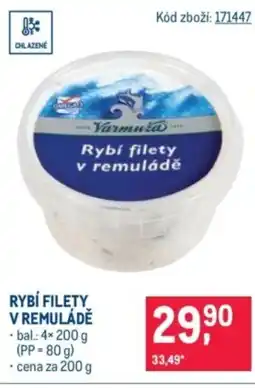 Makro Rybí filety v remuládě nabídka
