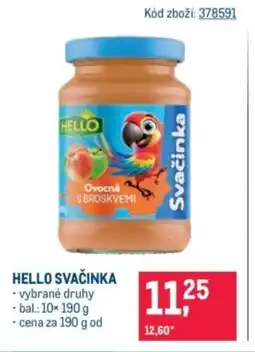 Makro Hello svačinka nabídka