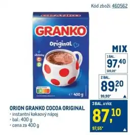 Makro Orion granko cocoa original nabídka